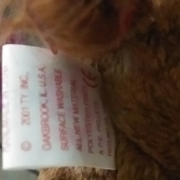 TY Hoover The Clydesdale Horse Beanie Baby - Picture 6 of 7